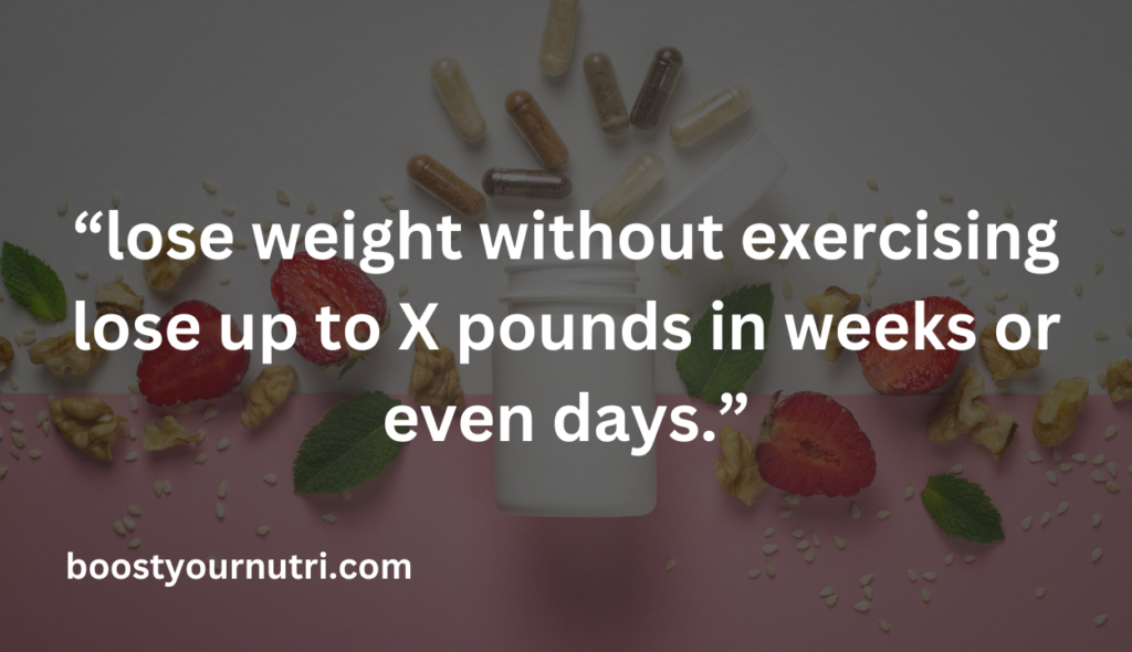 weight loss supplement